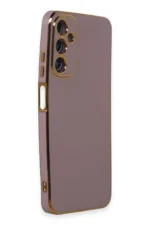 Uray store Samsung Galaxy A05S Kılıf Volet Silikon - Mor - Görsel 2