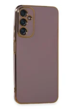 Uray store Samsung Galaxy A05S Kılıf Volet Silikon - Mor