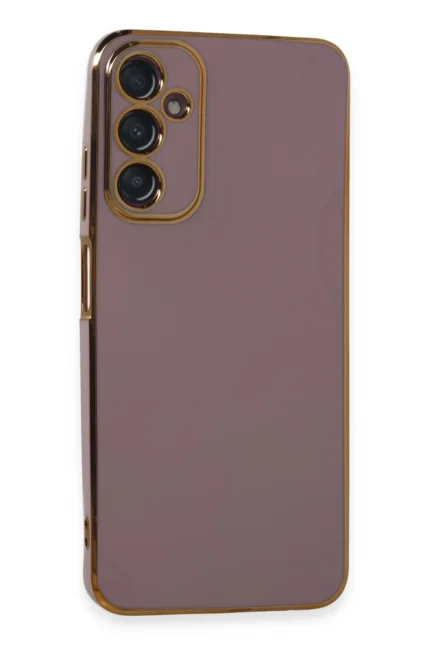 Uray store Samsung Galaxy A05S Kılıf Volet Silikon - Mor