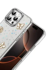 Uray store Samsung Galaxy A06 Fiyonk Desenli Kapak - Desen 4 - Görsel 2