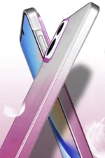Uray store Samsung Galaxy A06 Glossy Kapak - Mavi - Görsel 3