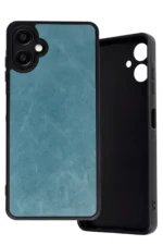 Uray store Samsung Galaxy A06 Kılıf Aras Deri Kapak - Açık Yeşil - Görsel 2