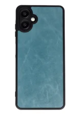 Uray store Samsung Galaxy A06 Kılıf Aras Deri Kapak - Açık Yeşil - Görsel 3