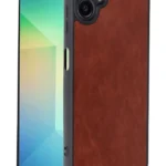 Uray store Samsung Galaxy A06 Kılıf Aras Deri Kapak - Bordo