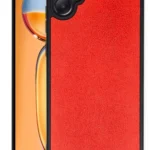 Uray store Samsung Galaxy A06 Kılıf Aras Deri Kapak - Kırmızı