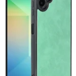 Uray store Samsung Galaxy A06 Kılıf Aras Deri Kapak - Koyu Yeşil