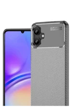 Uray store Samsung Galaxy A06 Kılıf Auto Focus Karbon Kapak - Gri - Görsel 3