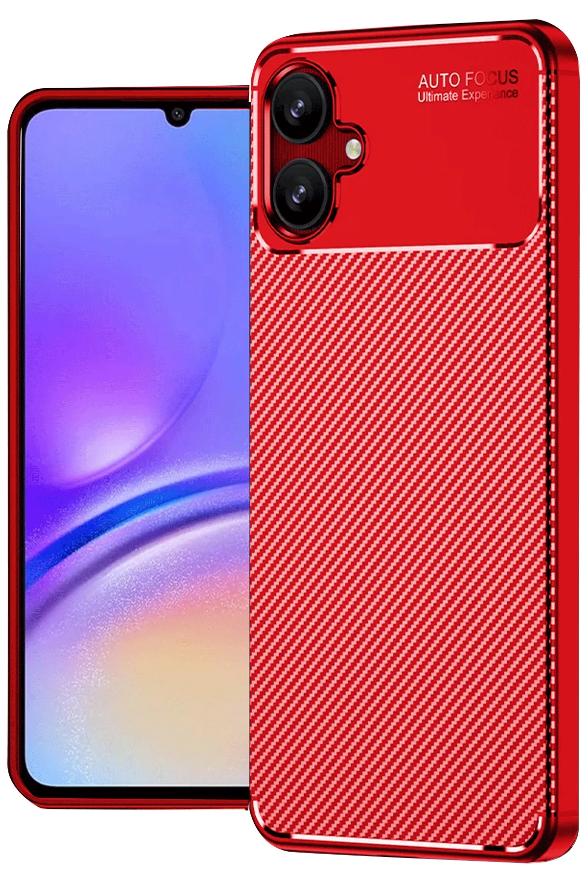 newface-samsung-galaxy-a06-kilif-auto-focus-karbon-kapak-kirmizi-default Uray store Samsung Galaxy A06 Kılıf Auto Focus Karbon Kapak - Kırmızı - Görsel 1