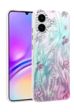 Uray store Samsung Galaxy A06 Kılıf Blade Aynalı Desenli Kapak - Desen 4