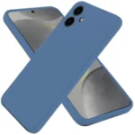 Uray store Samsung Galaxy A06 Kılıf First Silikon - Mavi