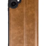 Uray store Samsung Galaxy A06 Kılıf Flip Cover - Taba