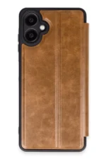 Uray store Samsung Galaxy A06 Kılıf Flip Cover - Taba