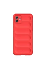 Uray store Samsung Galaxy A06 Kılıf Optimum Silikon - Kırmızı