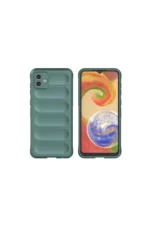 Uray store Samsung Galaxy A06 Kılıf Optimum Silikon - Koyu Yeşil - Görsel 3