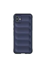 Uray store Samsung Galaxy A06 Kılıf Optimum Silikon - Lacivert