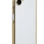 Uray store Samsung Galaxy A06 Kılıf Razer Lensli Silikon - Gold