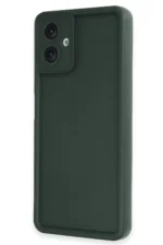 Uray store Samsung Galaxy A06 Kılıf Viera Silikon - Koyu Yeşil