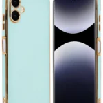 Uray store Samsung Galaxy A06 Kılıf Volet Silikon - Açık Yeşil