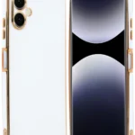 Uray store Samsung Galaxy A06 Kılıf Volet Silikon - Beyaz