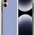 Uray store Samsung Galaxy A06 Kılıf Volet Silikon - Mavi