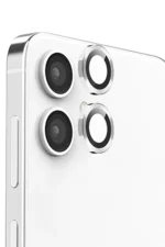 Uray store Samsung Galaxy A06 Raze Metal Kamera Lens - Gümüş