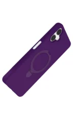 Uray store Samsung Galaxy A06 Regal Magsafe Standlı Kapak - Derin Mor - Görsel 3