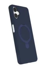 Uray store Samsung Galaxy A06 Regal Magsafe Standlı Kapak - Lacivert - Görsel 2