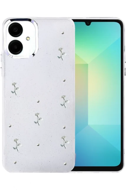 Uray store Samsung Galaxy A07 4G Fiyonk Desenli Kapak - Desen 4