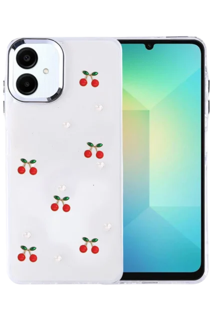 Uray store Samsung Galaxy A07 4G Fiyonk Desenli Kapak - Desen 9