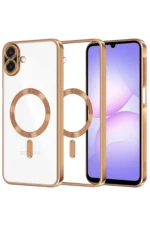 Uray store Samsung Galaxy A07 4G Kross Magneticsafe Kapak - Çöl Titanyum