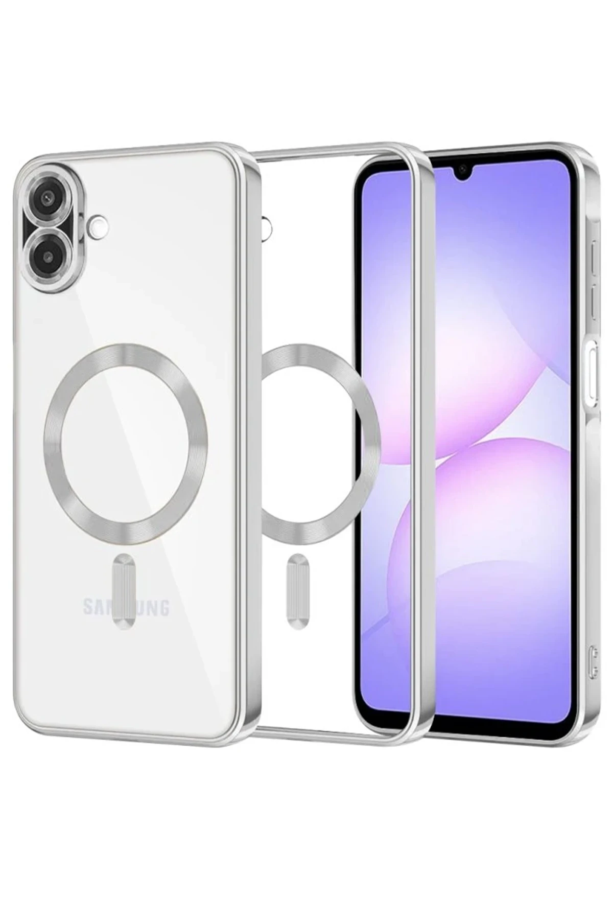 newface-samsung-galaxy-a07-5g-kross-magneticsafe-kapak-gumus-default Uray store Samsung Galaxy A07 4G Kross Magneticsafe Kapak - Gümüş - Görsel 1