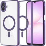 Uray store Samsung Galaxy A07 4G Kross Magneticsafe Kapak - Mor