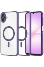 Uray store Samsung Galaxy A07 4G Kross Magneticsafe Kapak - Mor