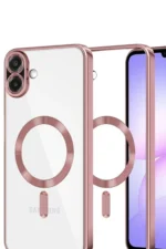 Uray store Samsung Galaxy A07 4G Kross Magneticsafe Kapak - Rose - Görsel 2