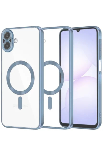 Uray store Samsung Galaxy A07 4G Kross Magneticsafe Kapak - Sierra Blue