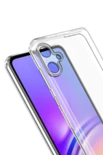 Uray store Samsung Galaxy A07 4G Lüx Şeffaf Silikon - Şeffaf - Görsel 3