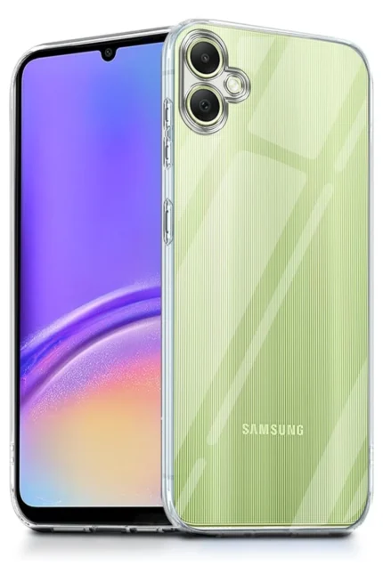 Uray store Samsung Galaxy A07 4G Lüx Şeffaf Silikon - Şeffaf