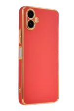 Uray store Samsung Galaxy A07 4G Volet Silikon - Kırmızı - Görsel 2