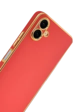 Uray store Samsung Galaxy A07 4G Volet Silikon - Kırmızı - Görsel 3