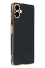 Uray store Samsung Galaxy A07 4G Volet Silikon - Siyah - Görsel 2