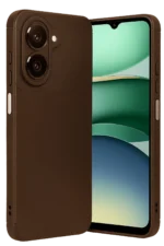 Uray store Samsung Galaxy A07 4G Auto Focus Karbon Kapak - Kahverengi