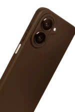 Uray store Samsung Galaxy A07 4G Auto Focus Karbon Kapak - Kahverengi - Görsel 4