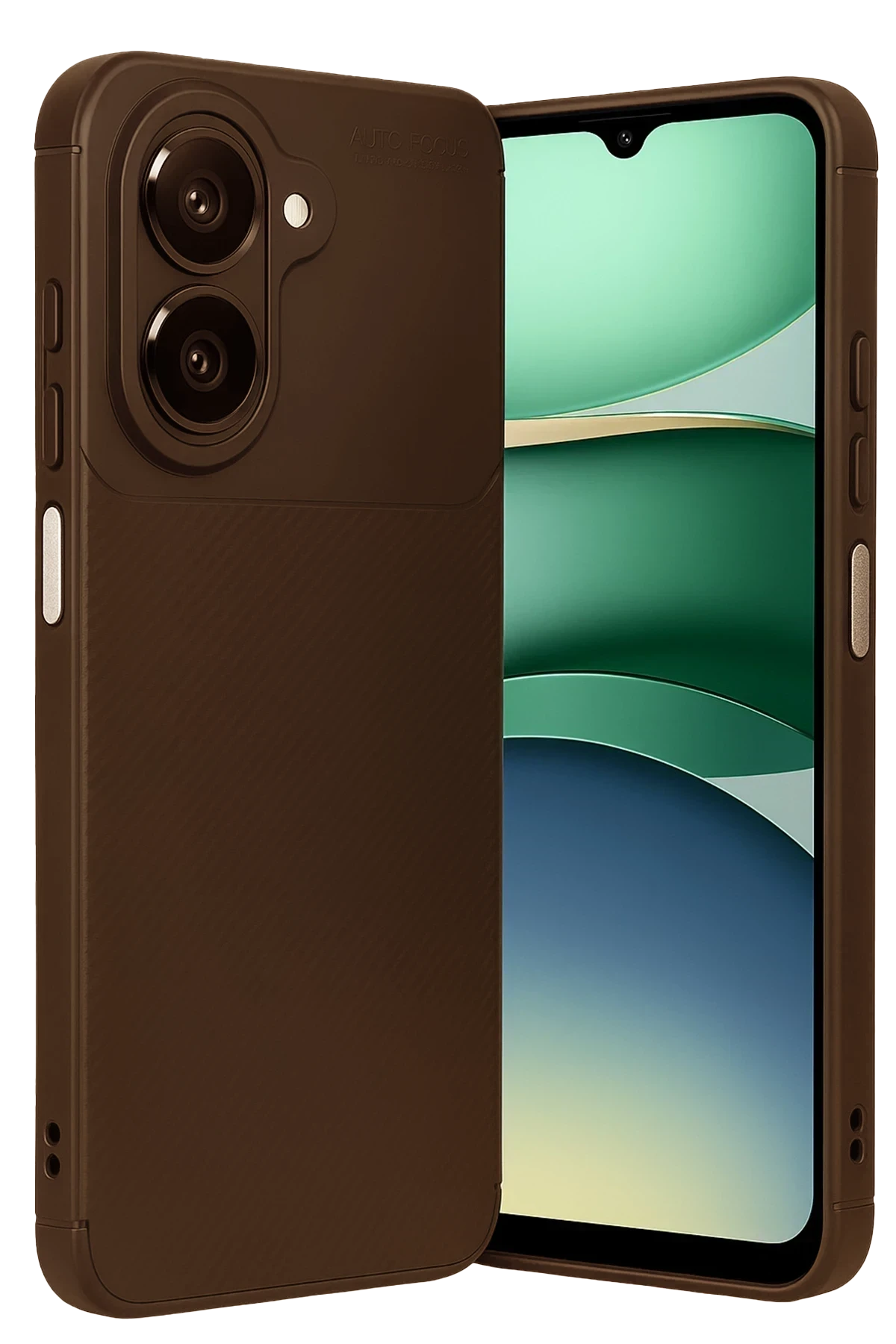 newface-samsung-galaxy-a07-auto-focus-karbon-kapak-kahverengi-default Uray store Samsung Galaxy A07 4G Auto Focus Karbon Kapak - Kahverengi - Görsel 1