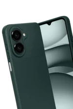 Uray store Samsung Galaxy A07 4G Auto Focus Karbon Kapak - Koyu Yeşil - Görsel 3