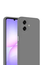 Uray store Samsung Galaxy A07 4G First Silikon - Gri - Görsel 2