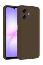 Uray store Samsung Galaxy A07 4G First Silikon - Kahverengi