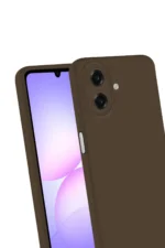 Uray store Samsung Galaxy A07 4G First Silikon - Kahverengi - Görsel 3