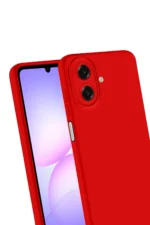 Uray store Samsung Galaxy A07 4G First Silikon - Kırmızı - Görsel 3