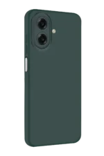 Uray store Samsung Galaxy A07 4G First Silikon - Koyu Yeşil - Görsel 5