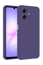 Uray store Samsung Galaxy A07 4G First Silikon - Mürdüm